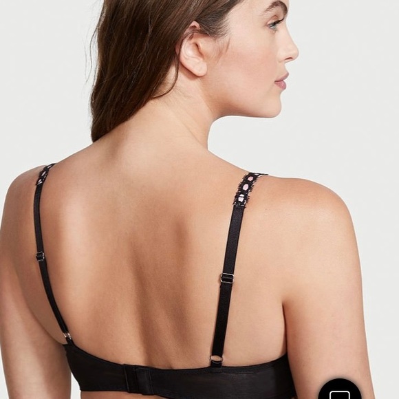 VS Dream Angels Lightly Lined Demi Wireless Bra 38DD NWT & matching panty set - Picture 5 of 12